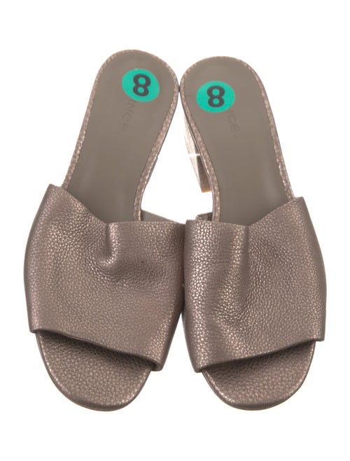 Vince Leather Slides