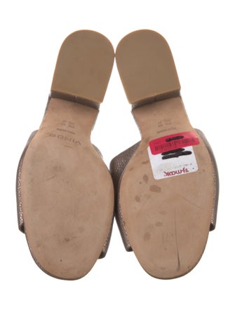 Vince Leather Slides