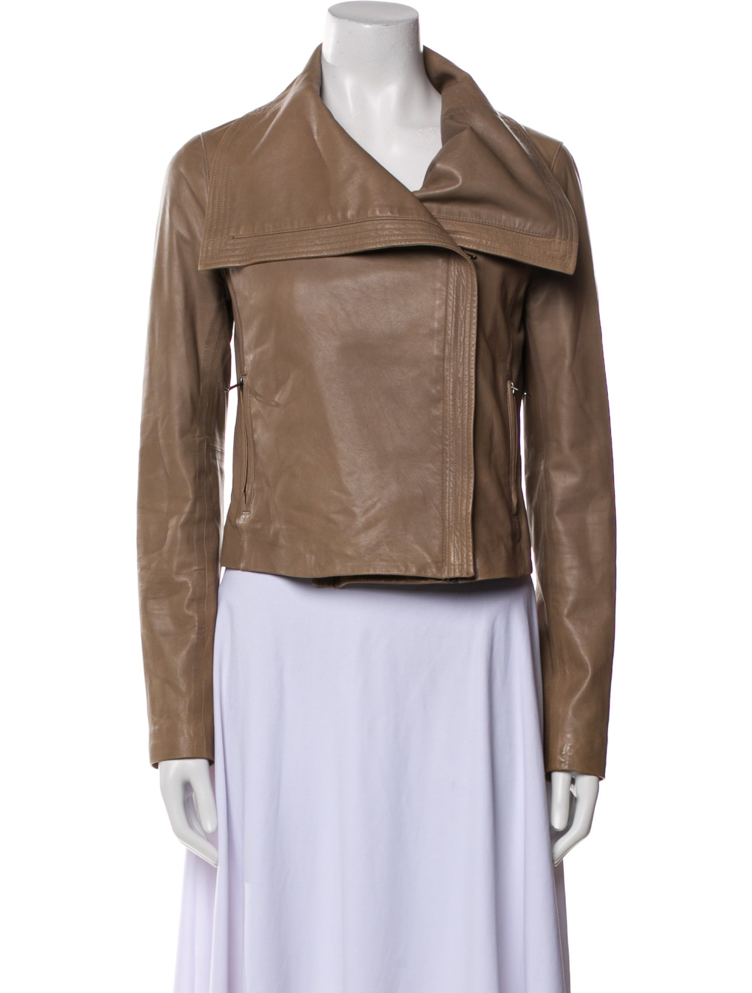 Vince Leather Biker Jacket