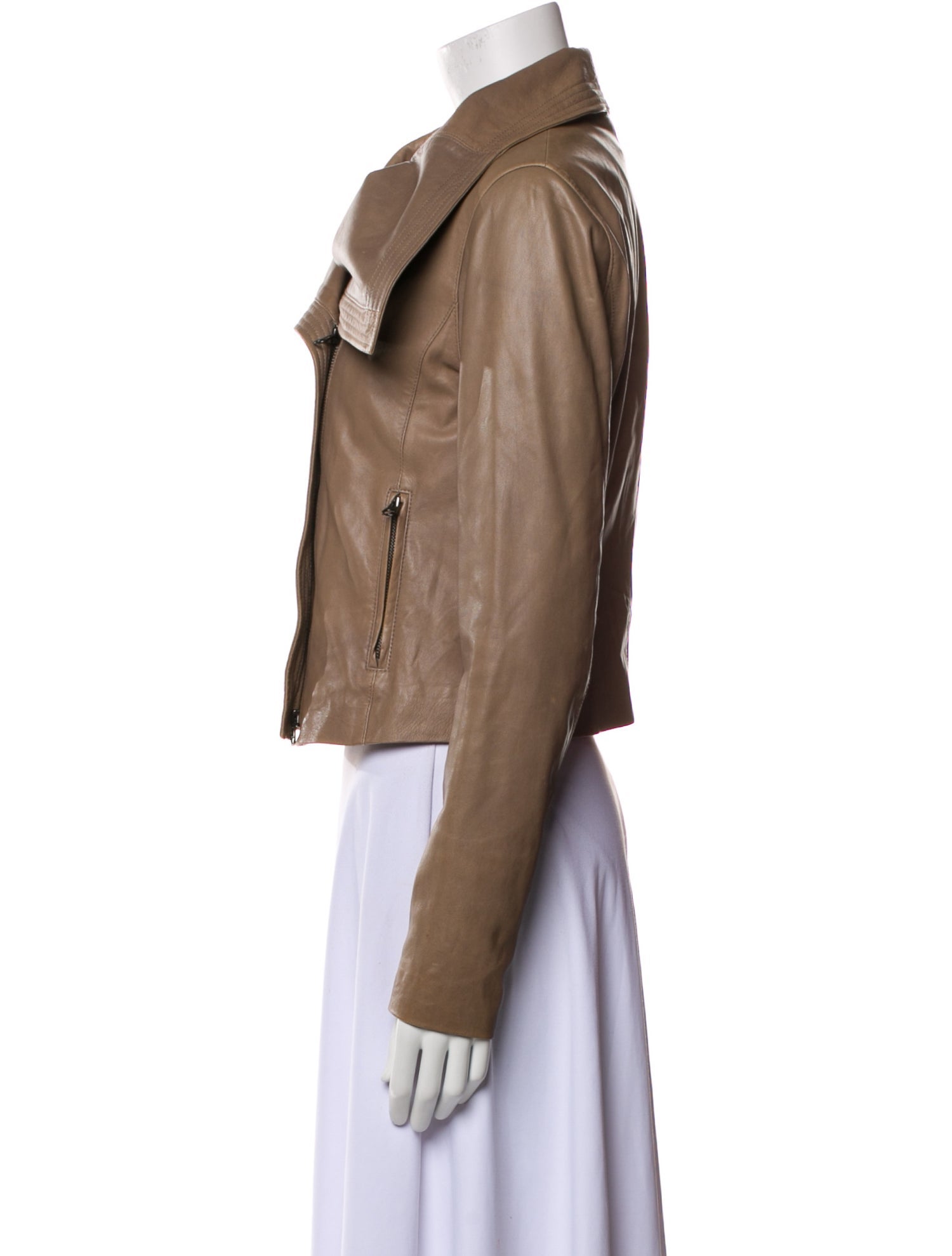 Vince Leather Biker Jacket