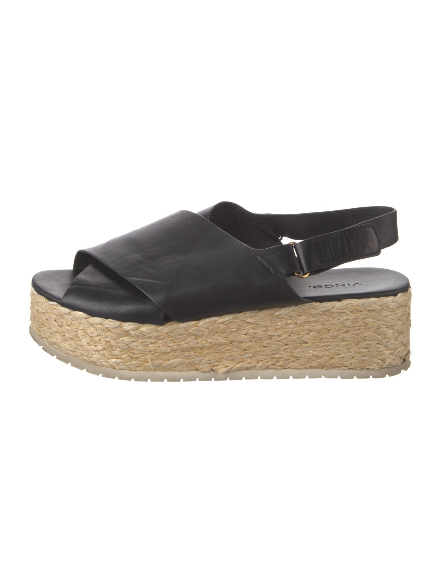 Vince Leather Espadrilles