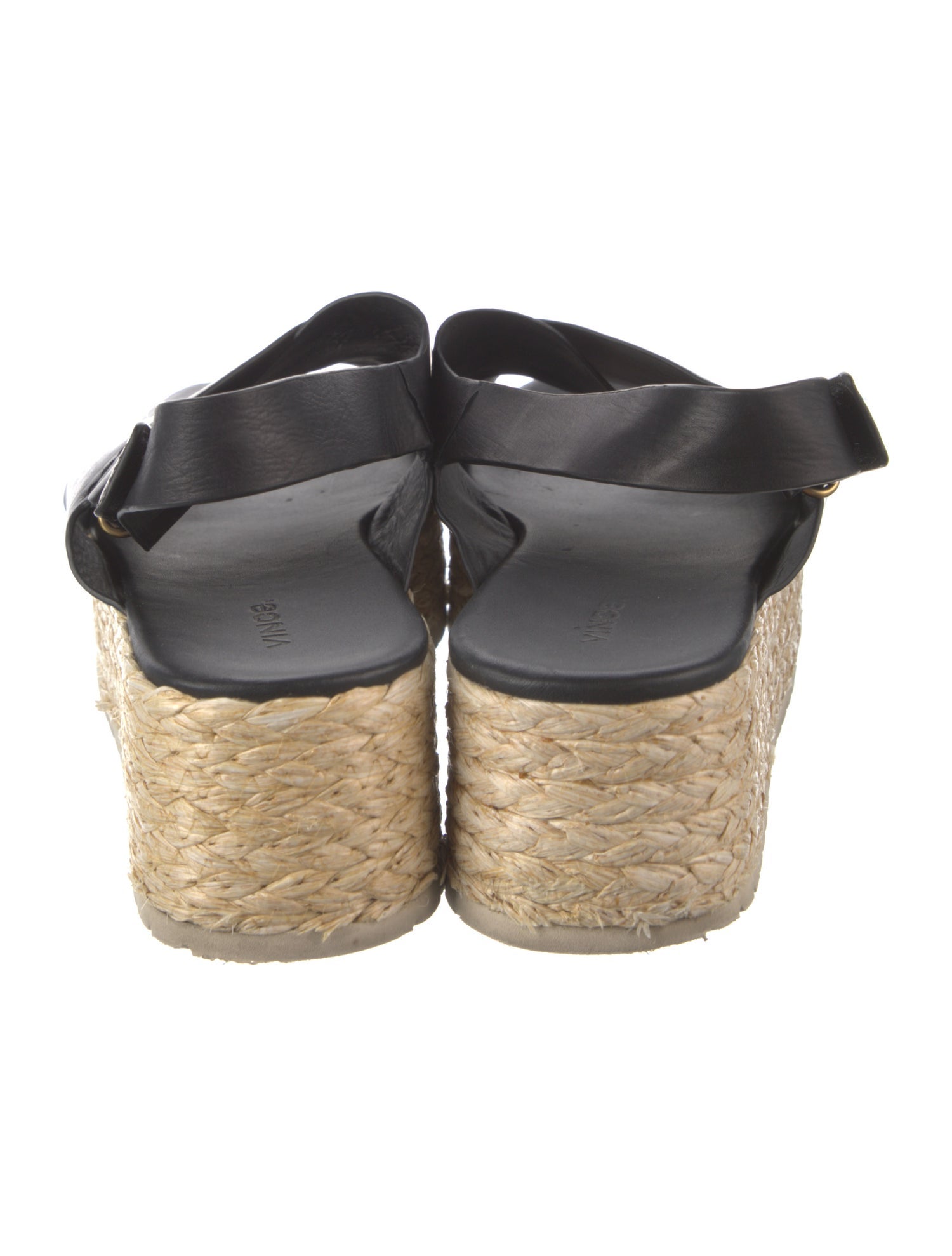 Vince Leather Espadrilles