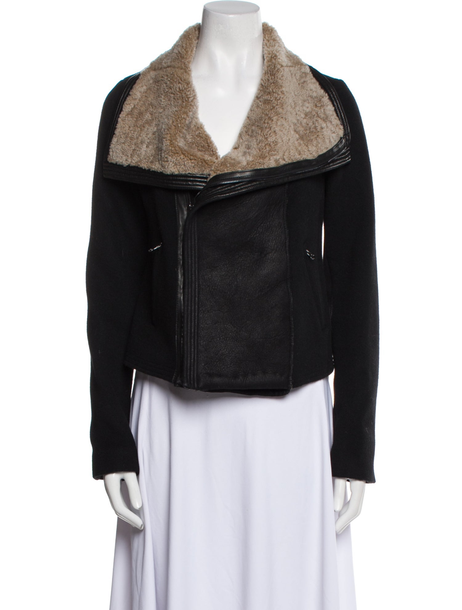 Vince Wool Fur Jacket