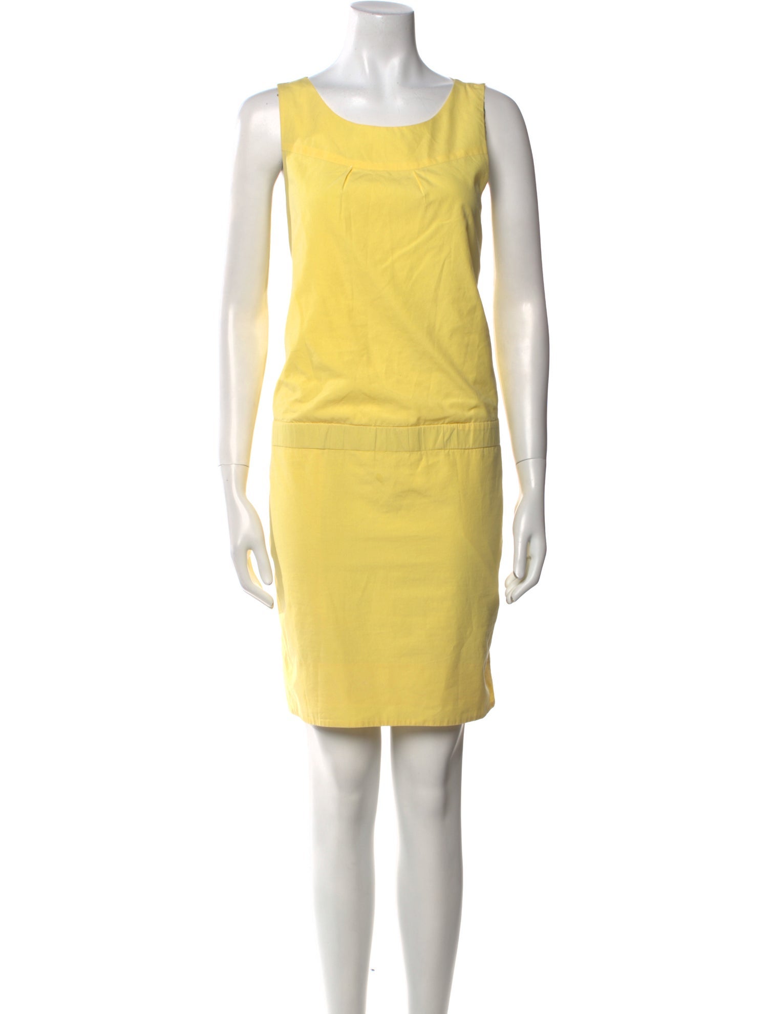 Vince Scoop Neck Mini Dress