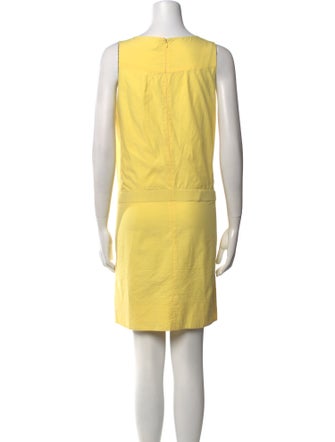 Vince Scoop Neck Mini Dress