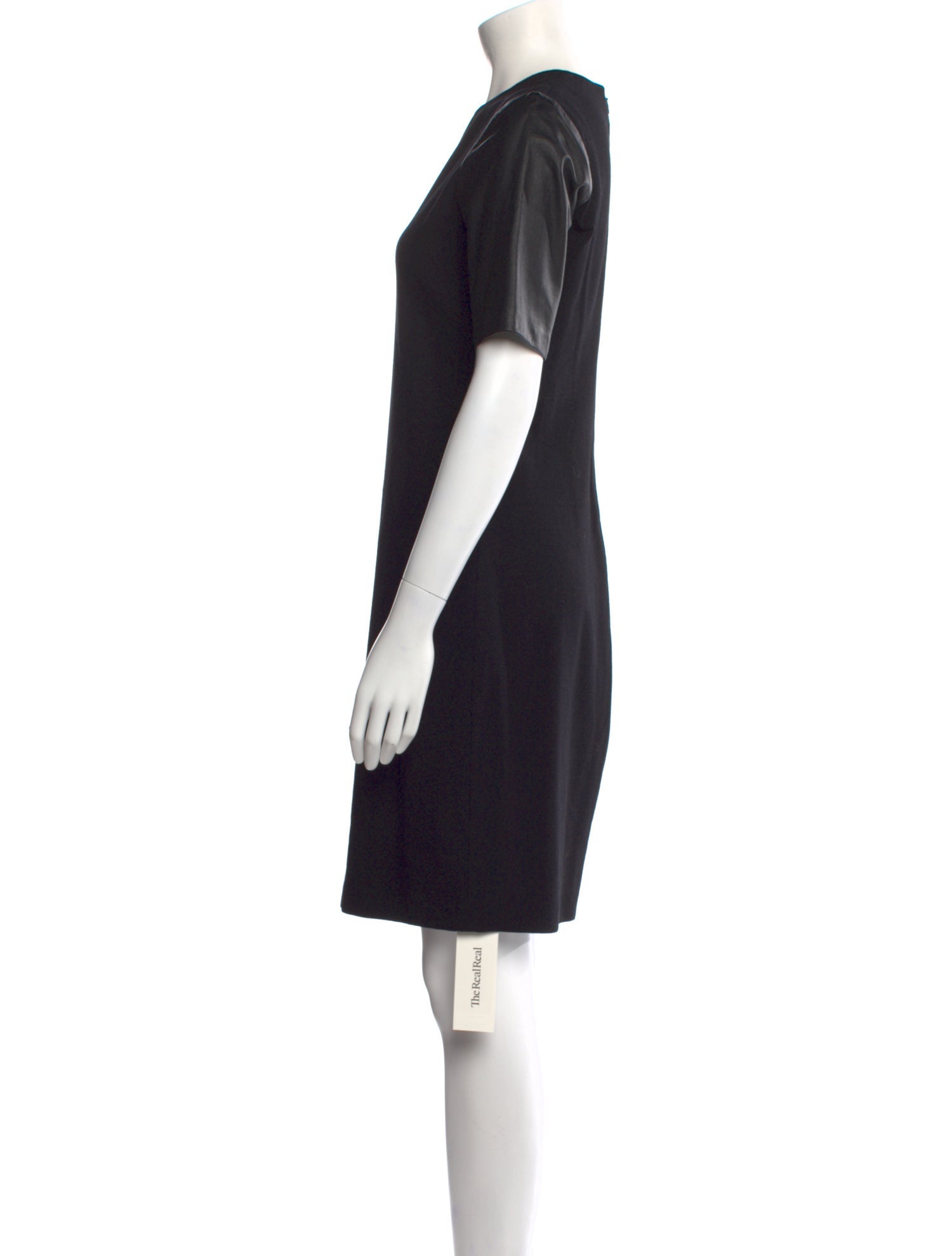 Vince Crew Neck Knee-Length Dress