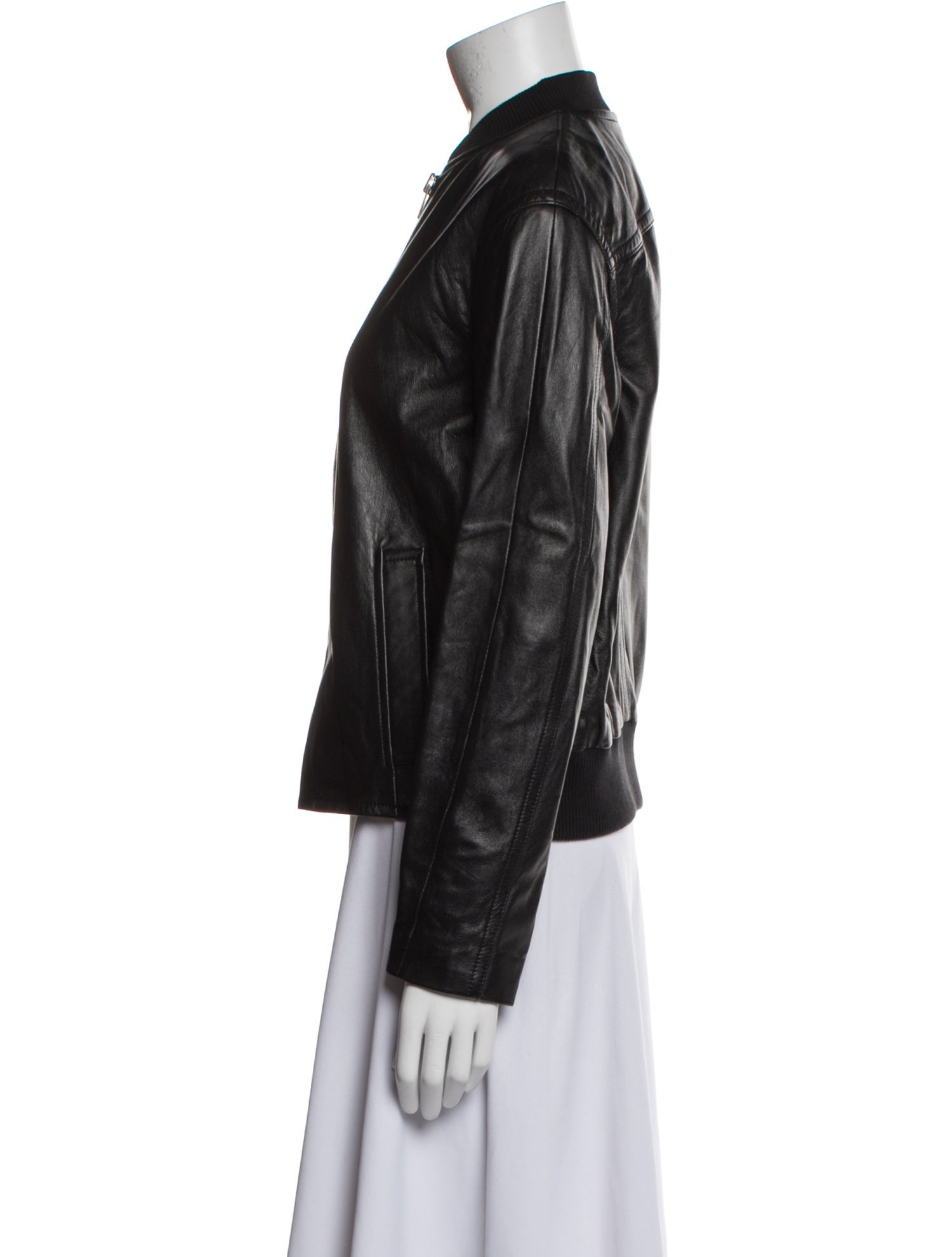 Vince Shearling Biker Jacket