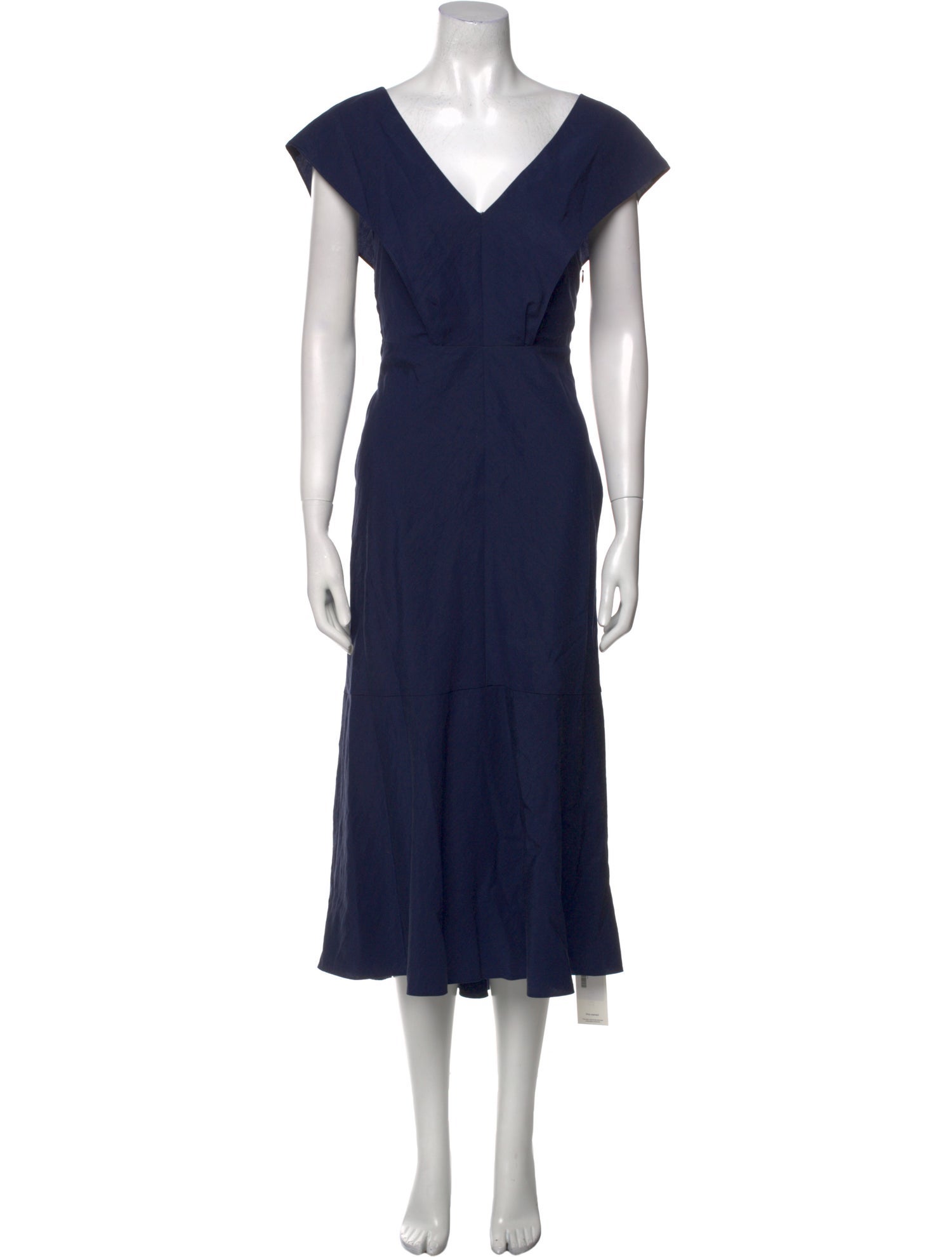 Vince V-Neck Long Dress