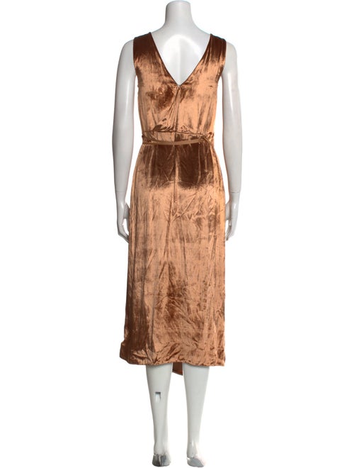 Vince Printed Long Dress