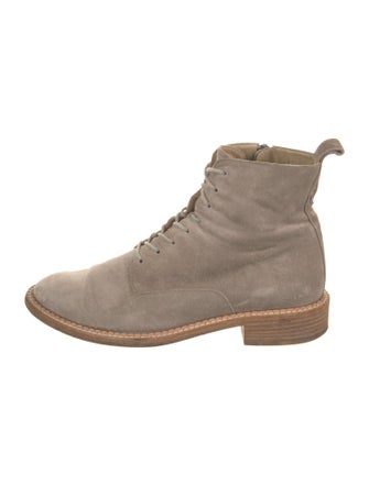 Vince Suede Lace-Up Boots