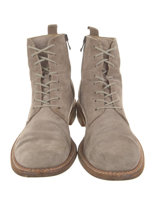 Vince Suede Lace-Up Boots