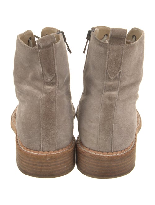 Vince Suede Lace-Up Boots