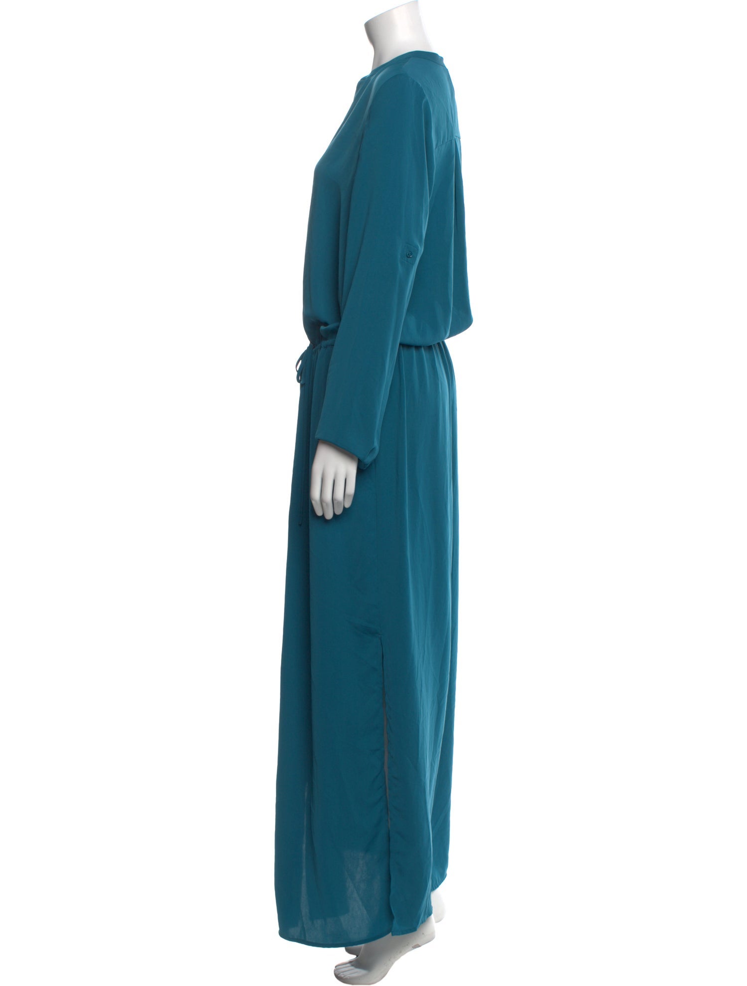 Vince V-Neck Long Dress