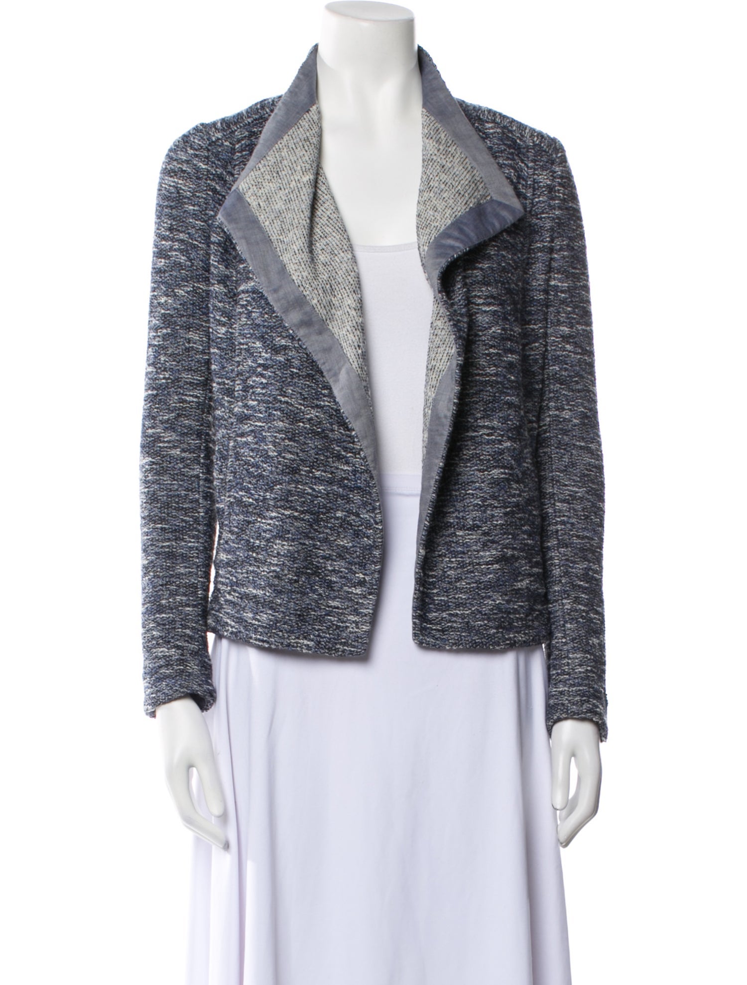 Vince Tweed Pattern Blazer