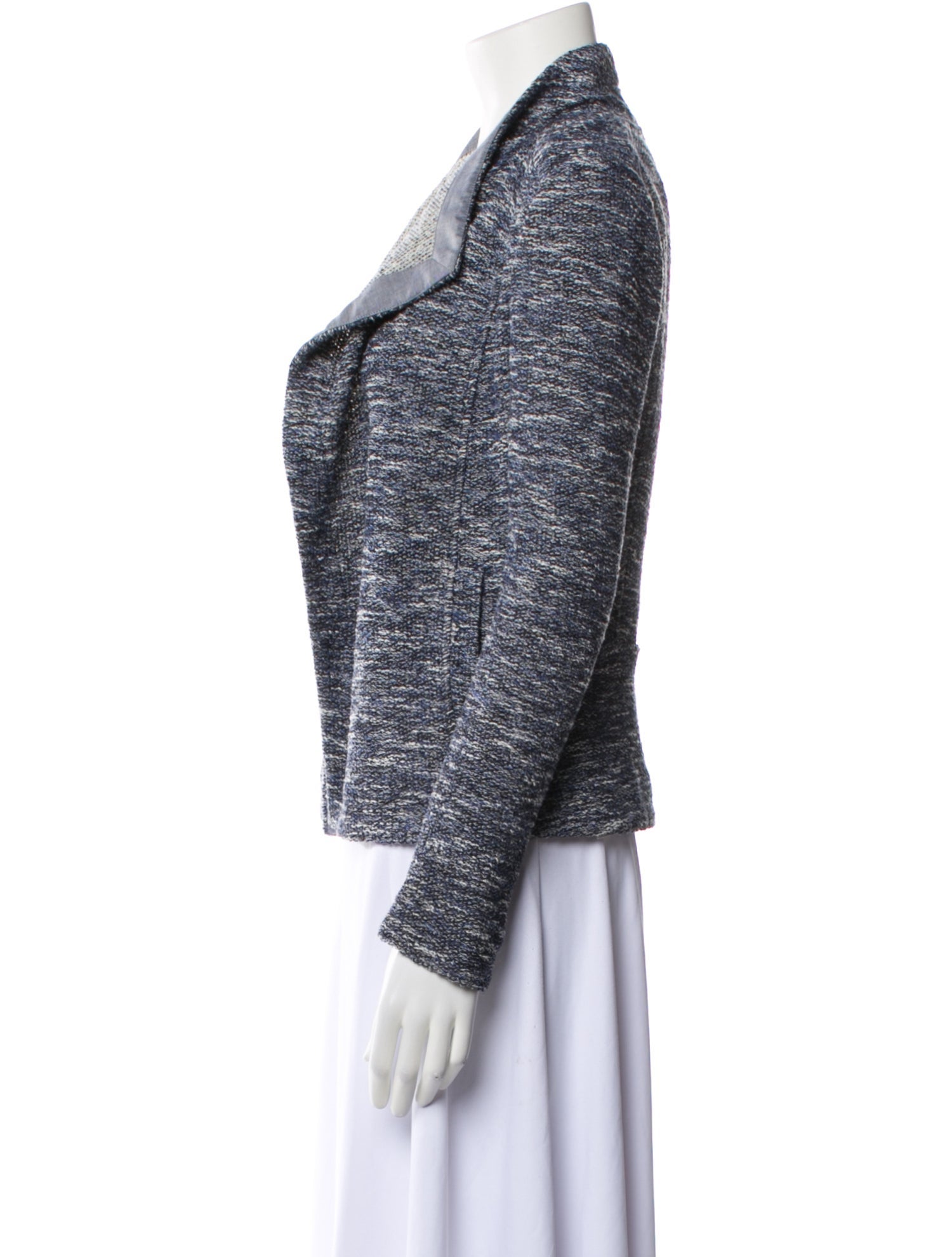 Vince Tweed Pattern Blazer