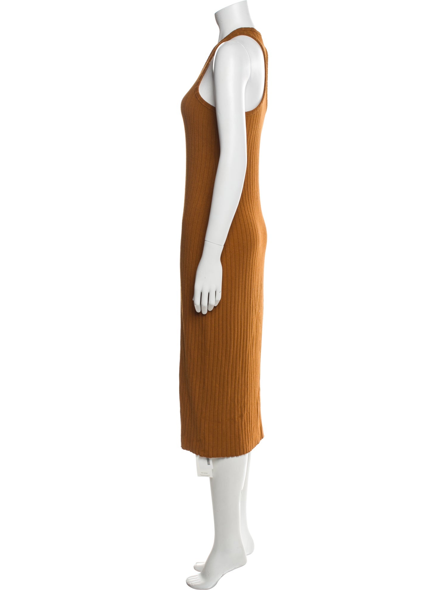 Vince Scoop Neck Midi Length Dress