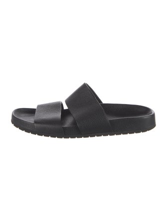 Vince Leather Slides