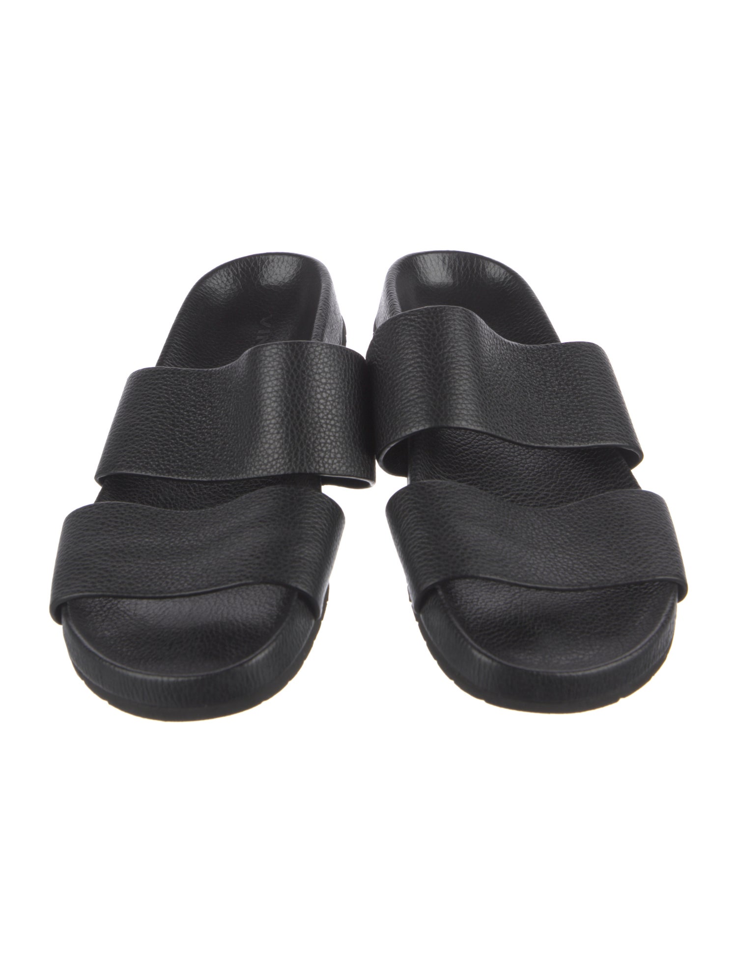 Vince Leather Slides