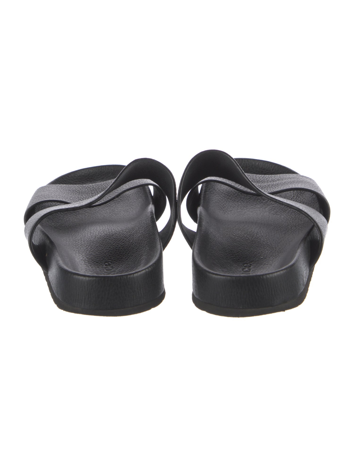 Vince Leather Slides