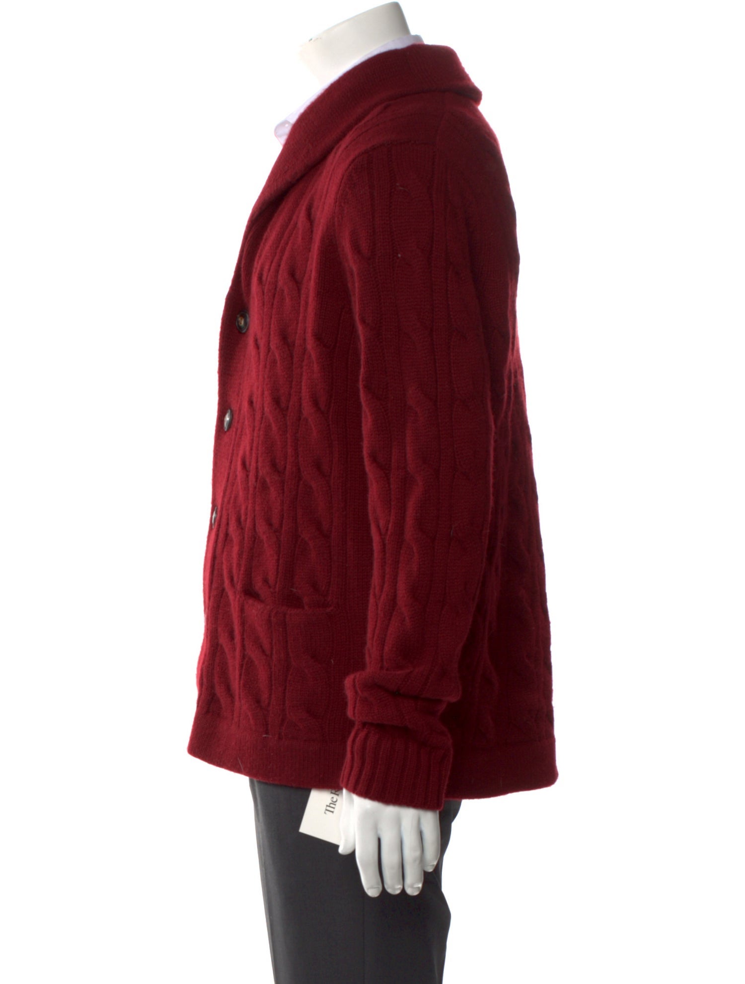 Vince Cashmere Collar Cardigan