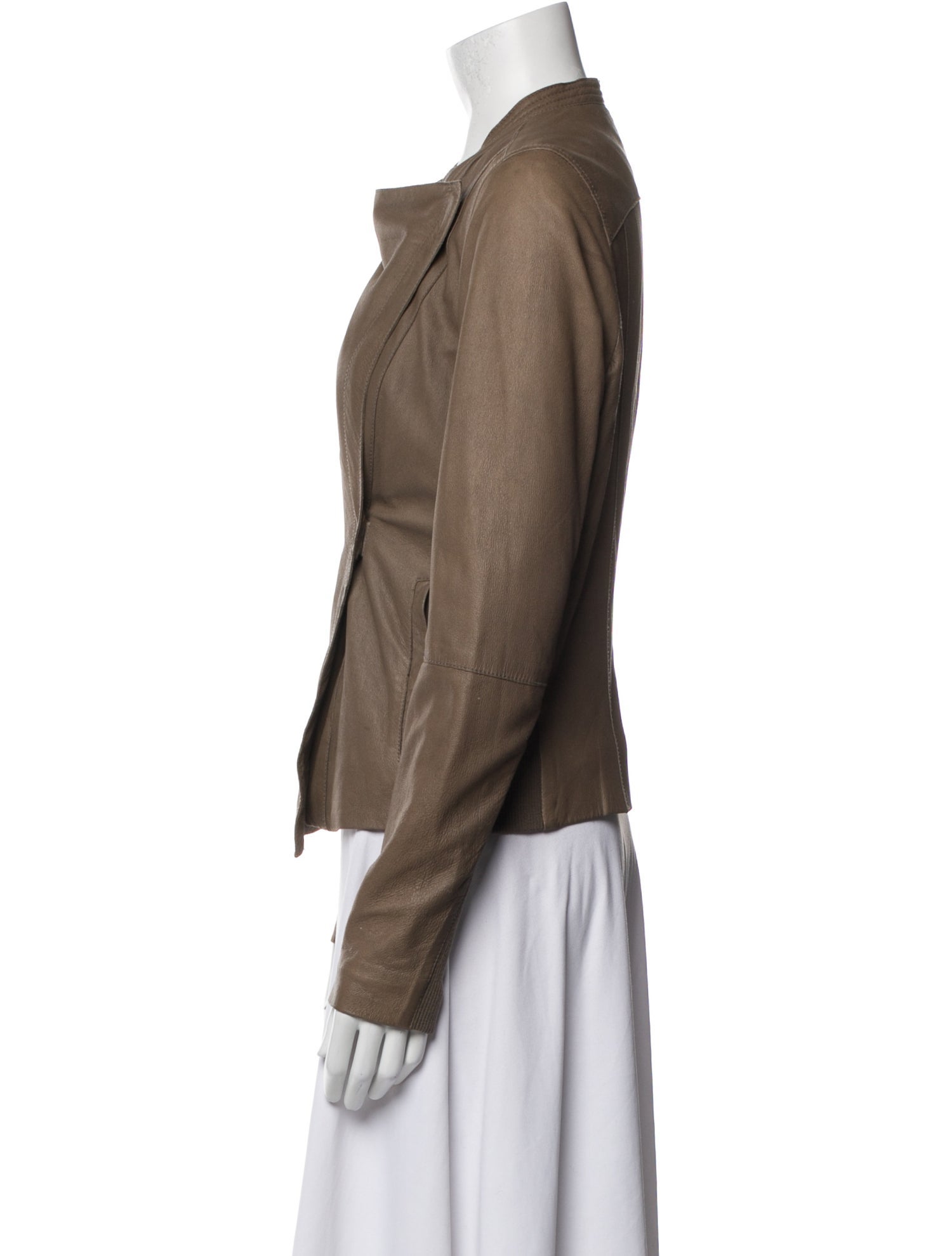 Vince Leather Biker Jacket