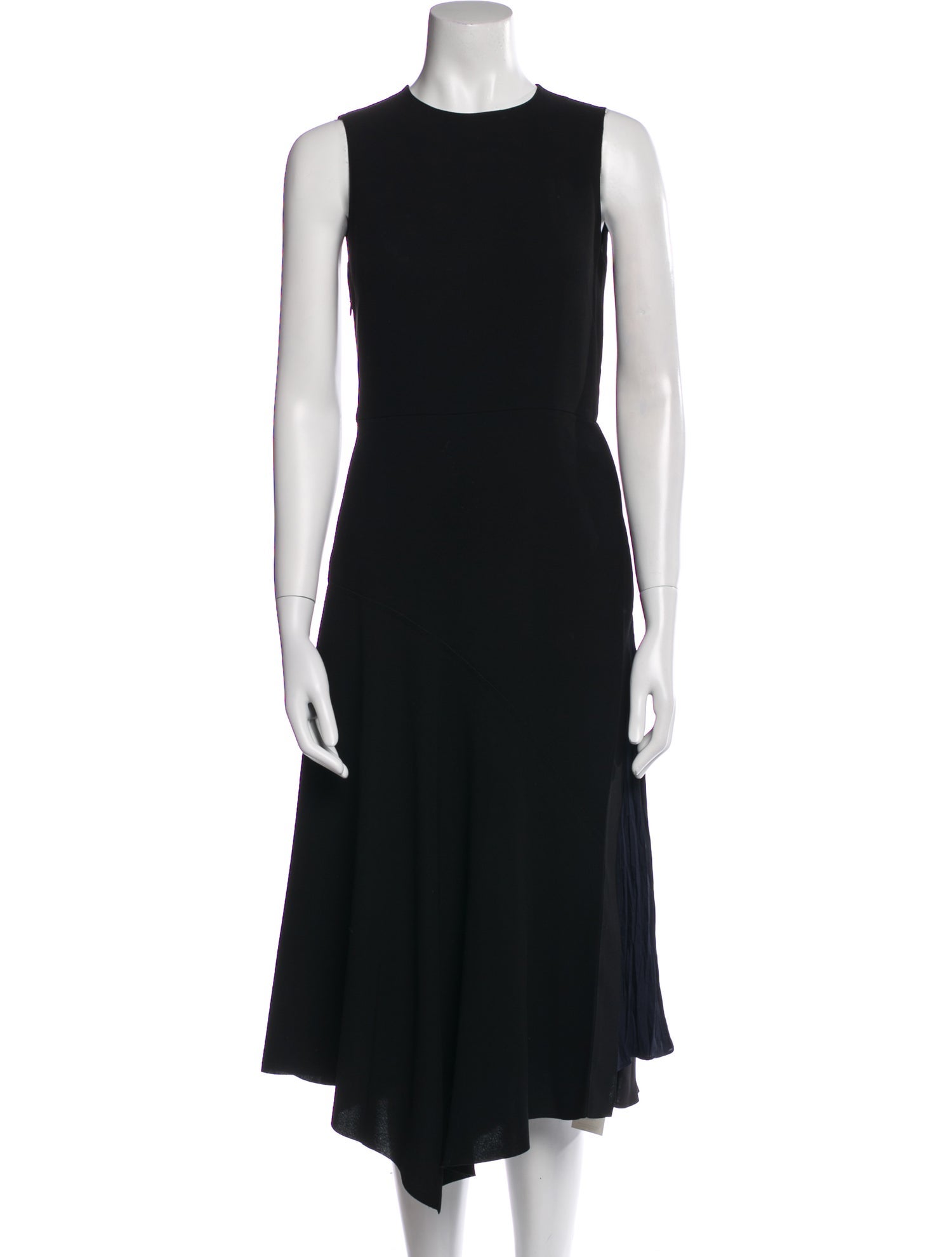 Vince Crew Neck Knee-Length Dress