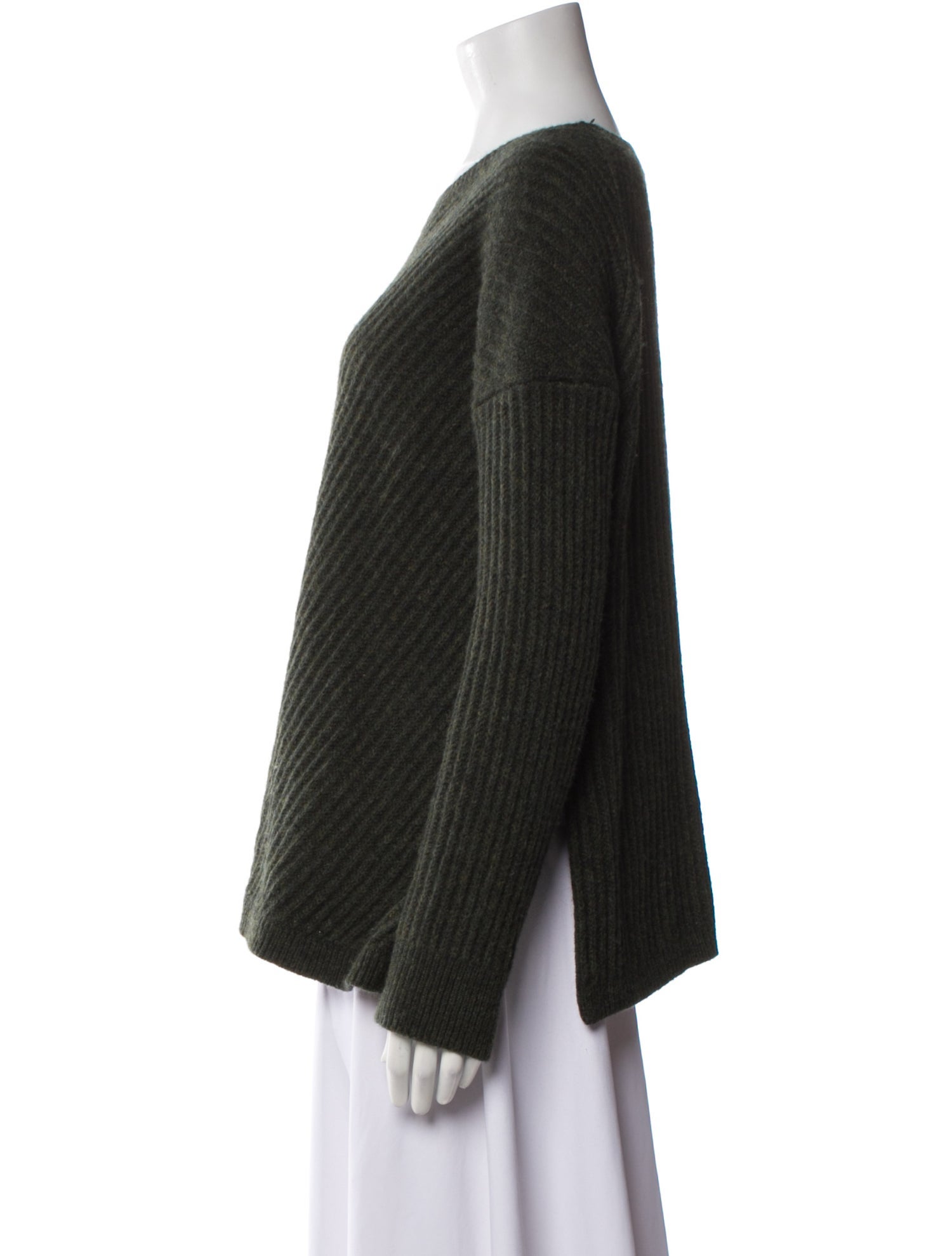 Vince Wool Bateau Neckline Sweater