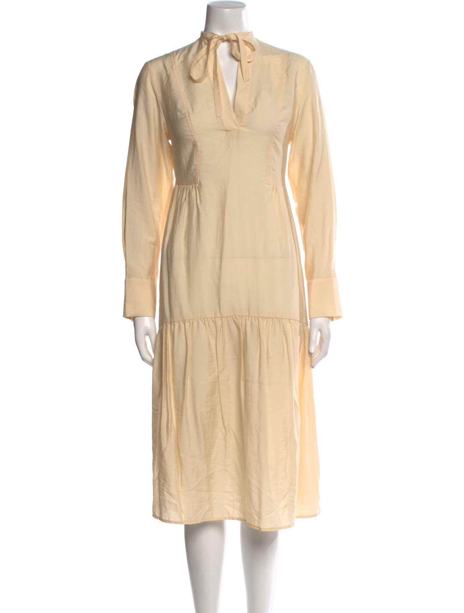 Vince Mock Neck Midi Length Dress w/ Tags