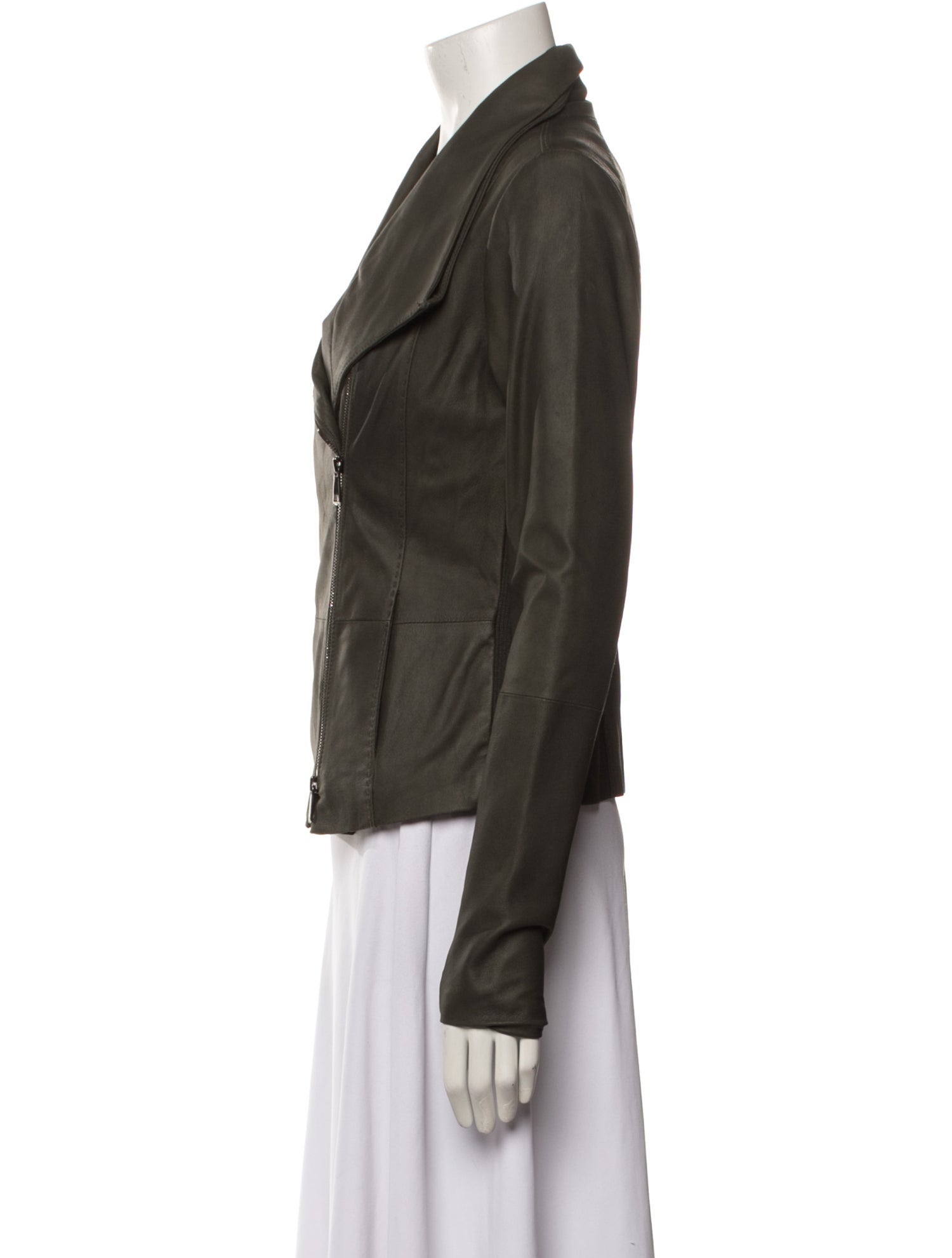 Vince Leather Biker Jacket