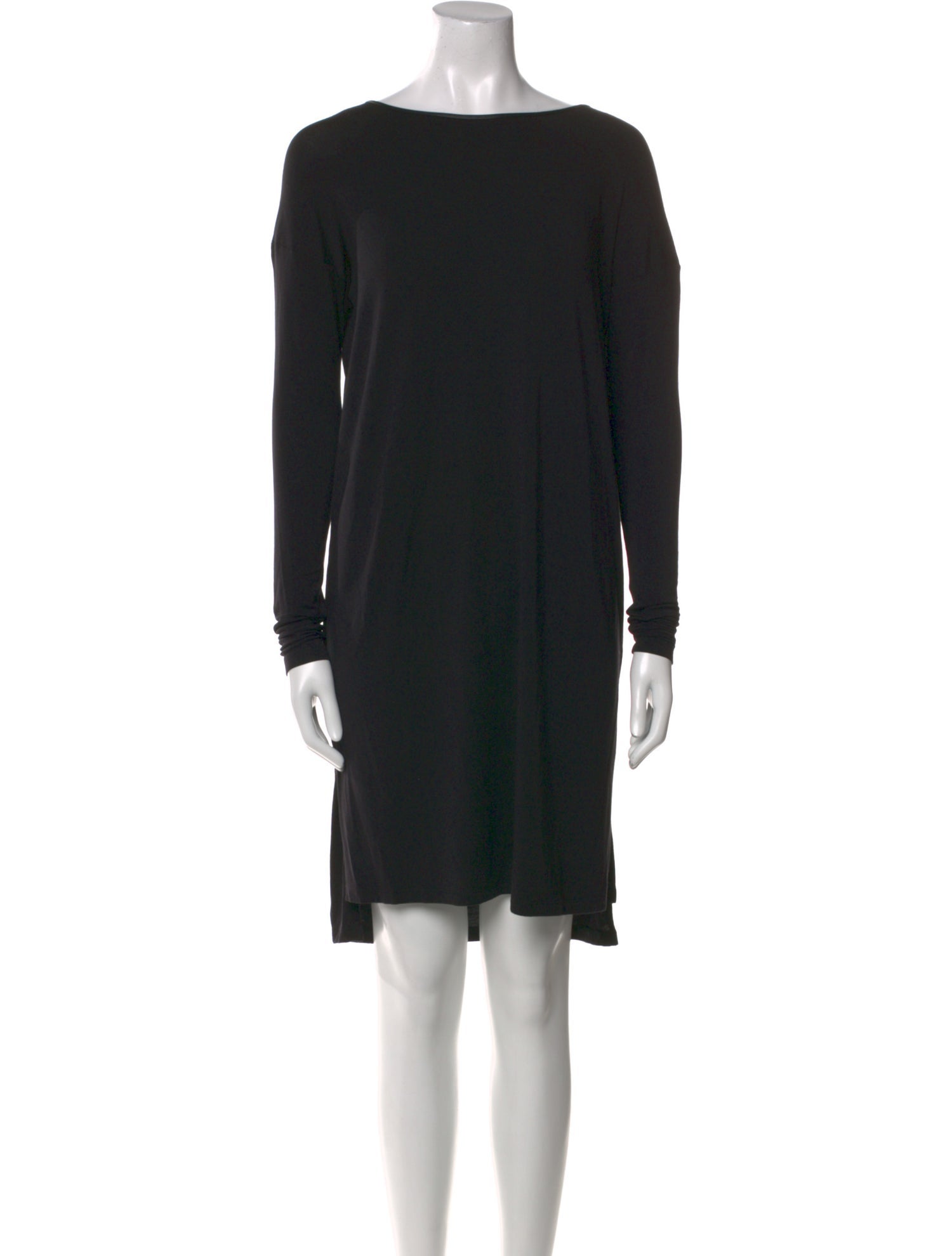 Vince Bateau Neckline Mini Dress