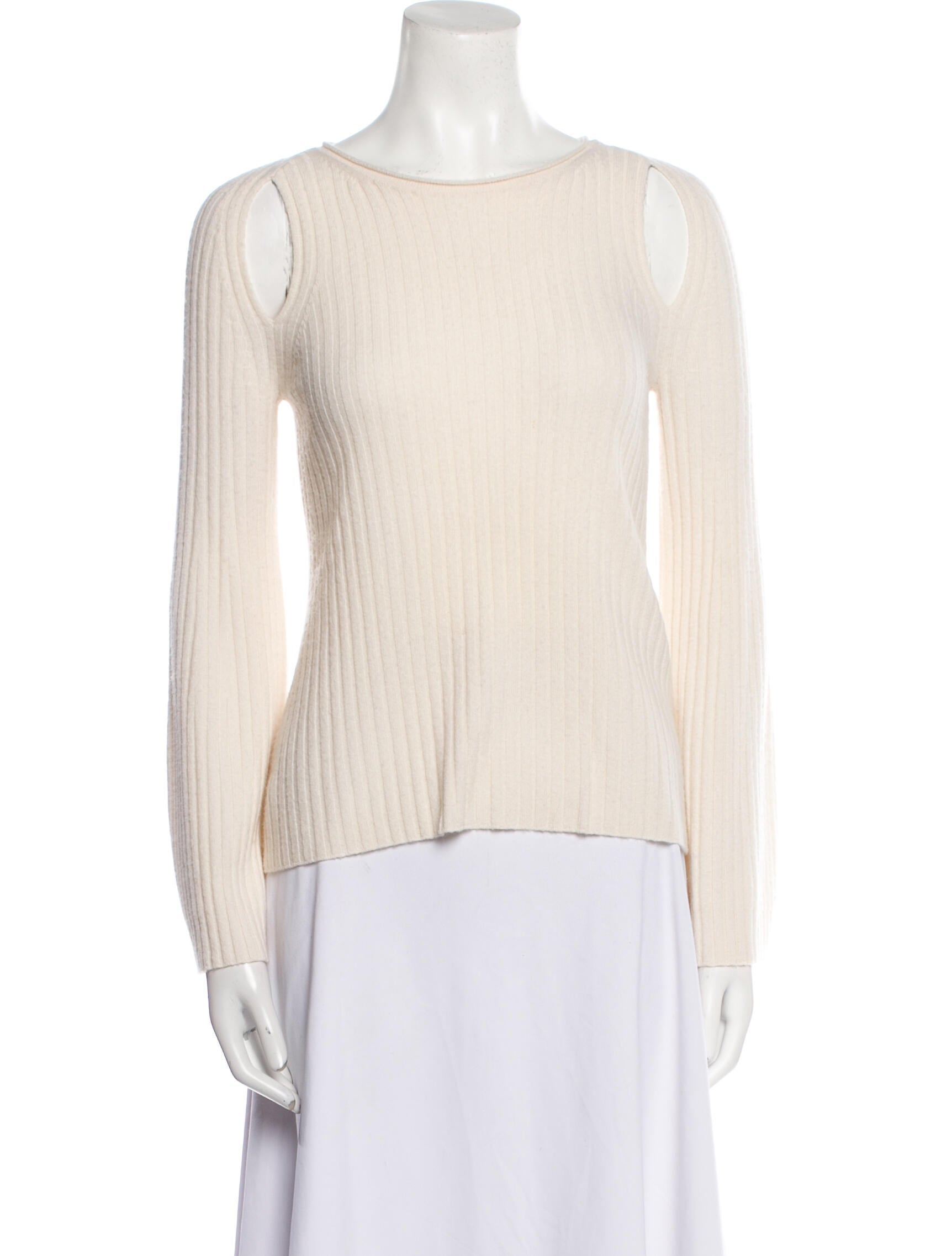 Vince Cashmere Bateau Neckline Sweater