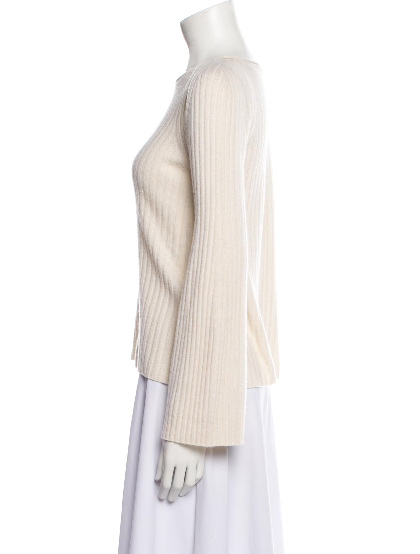 Vince Cashmere Bateau Neckline Sweater