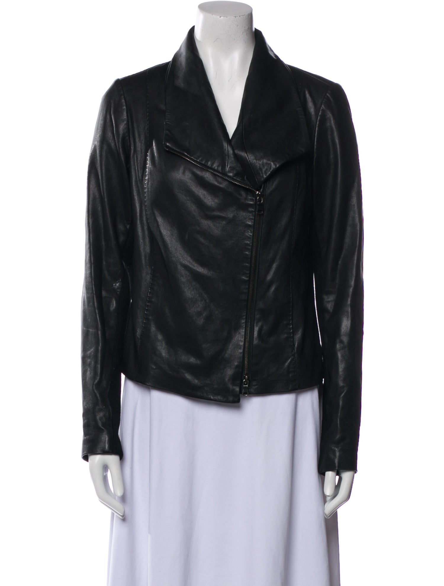 Vince Leather Biker Jacket