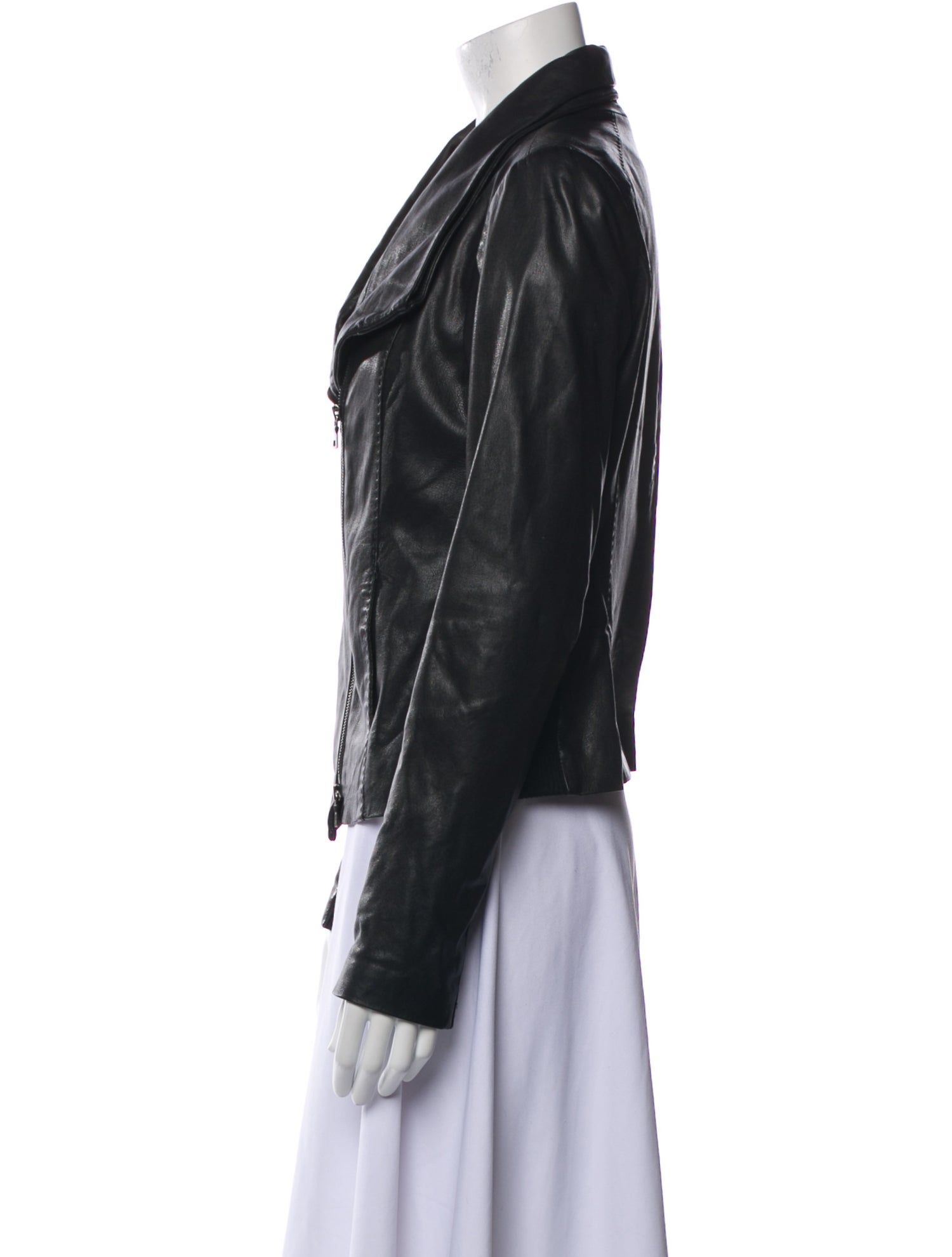 Vince Leather Biker Jacket