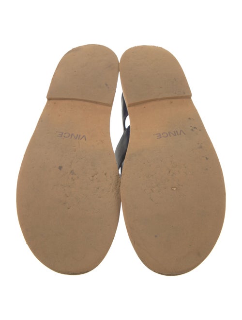 Vince Leather Slides
