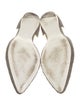 Vince Embossed Leather D'Orsay Flats