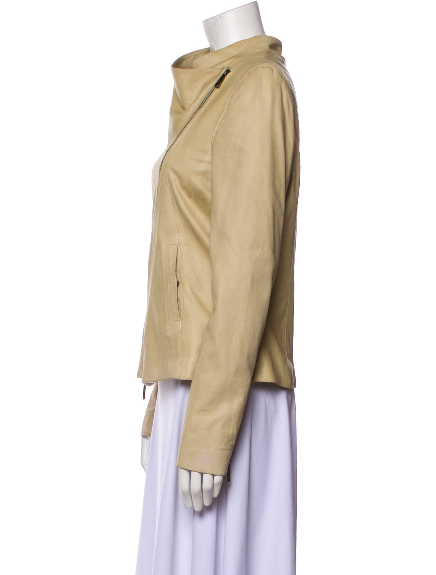 Vince Leather Biker Jacket