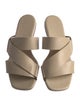 Vince Leather Slides
