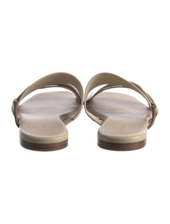 Vince Leather Slides