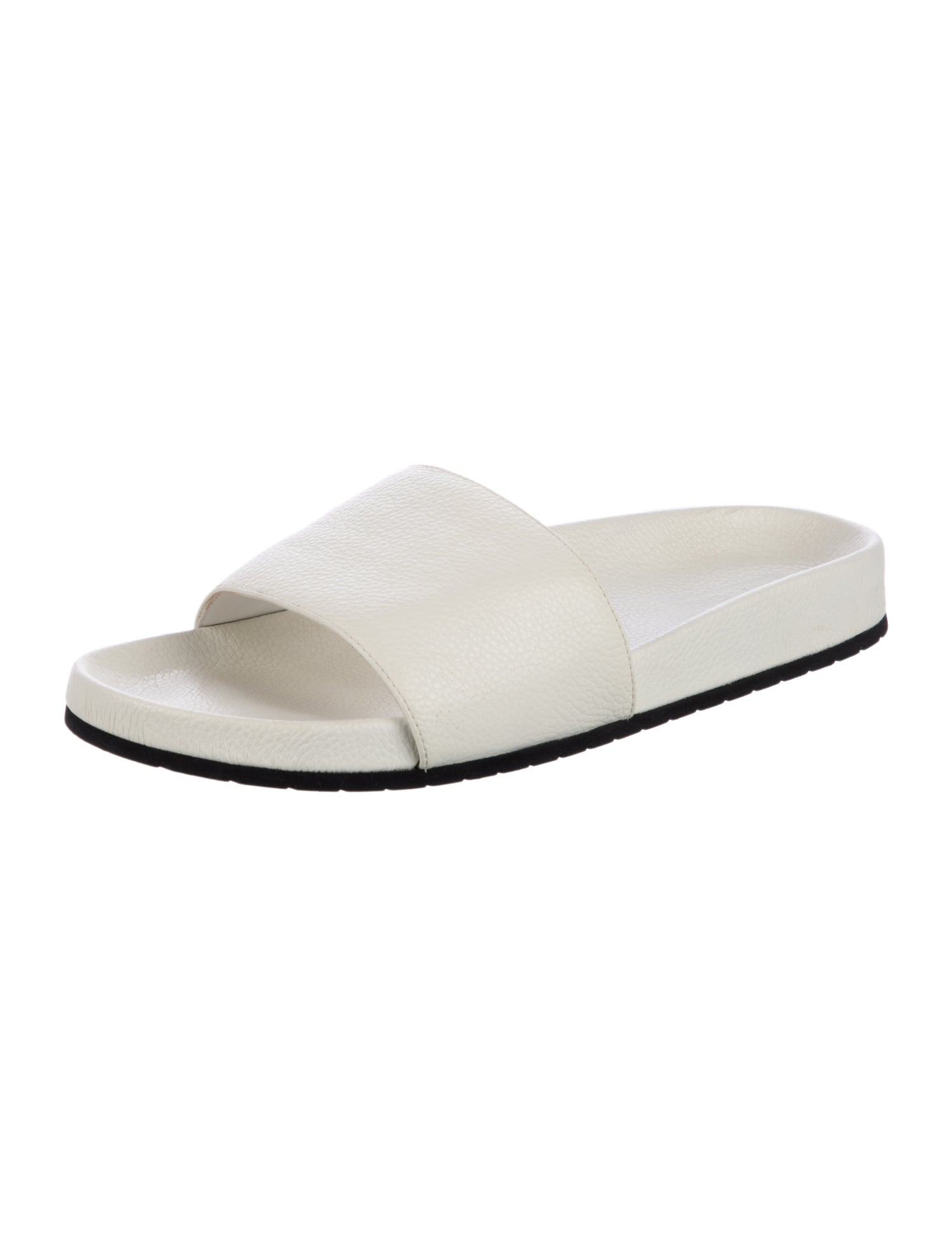 Vince Leather Slides