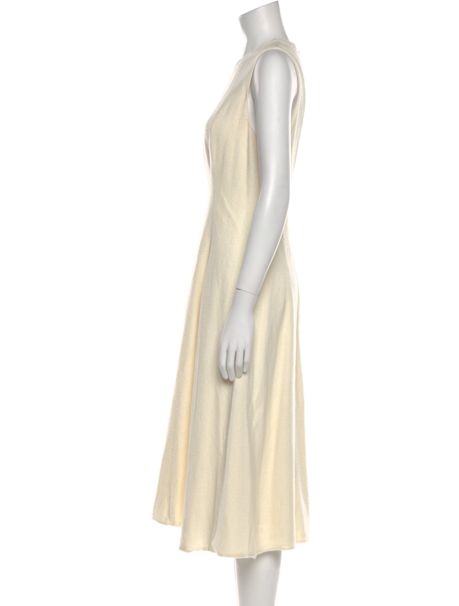 Vince Crew Neck Midi Length Dress