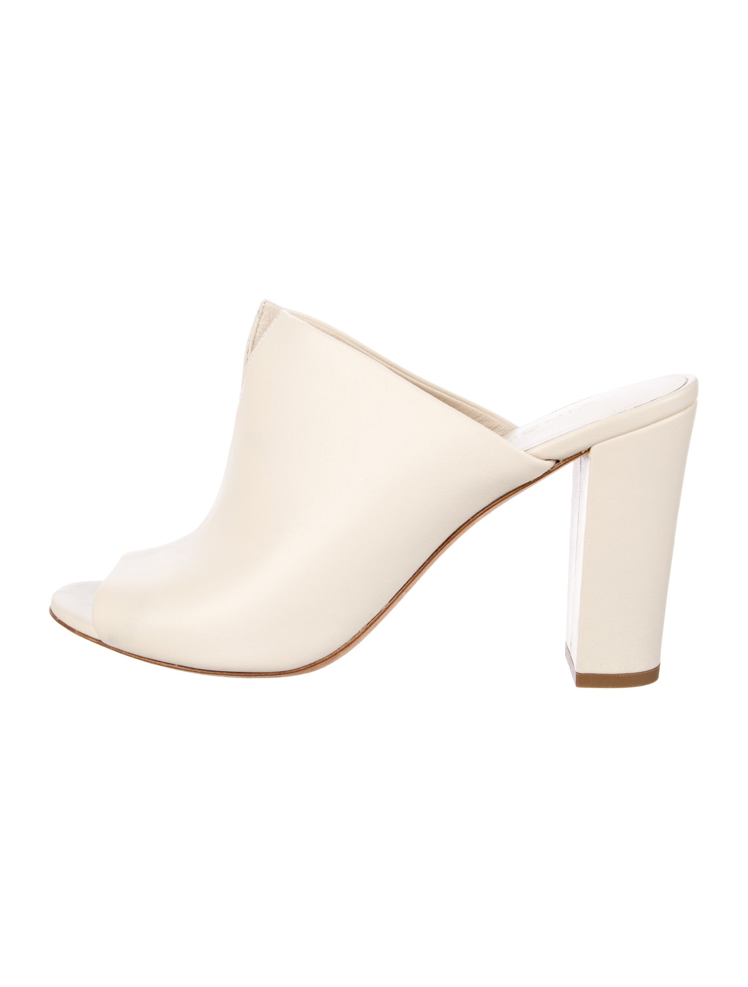 Vince Leather Slides