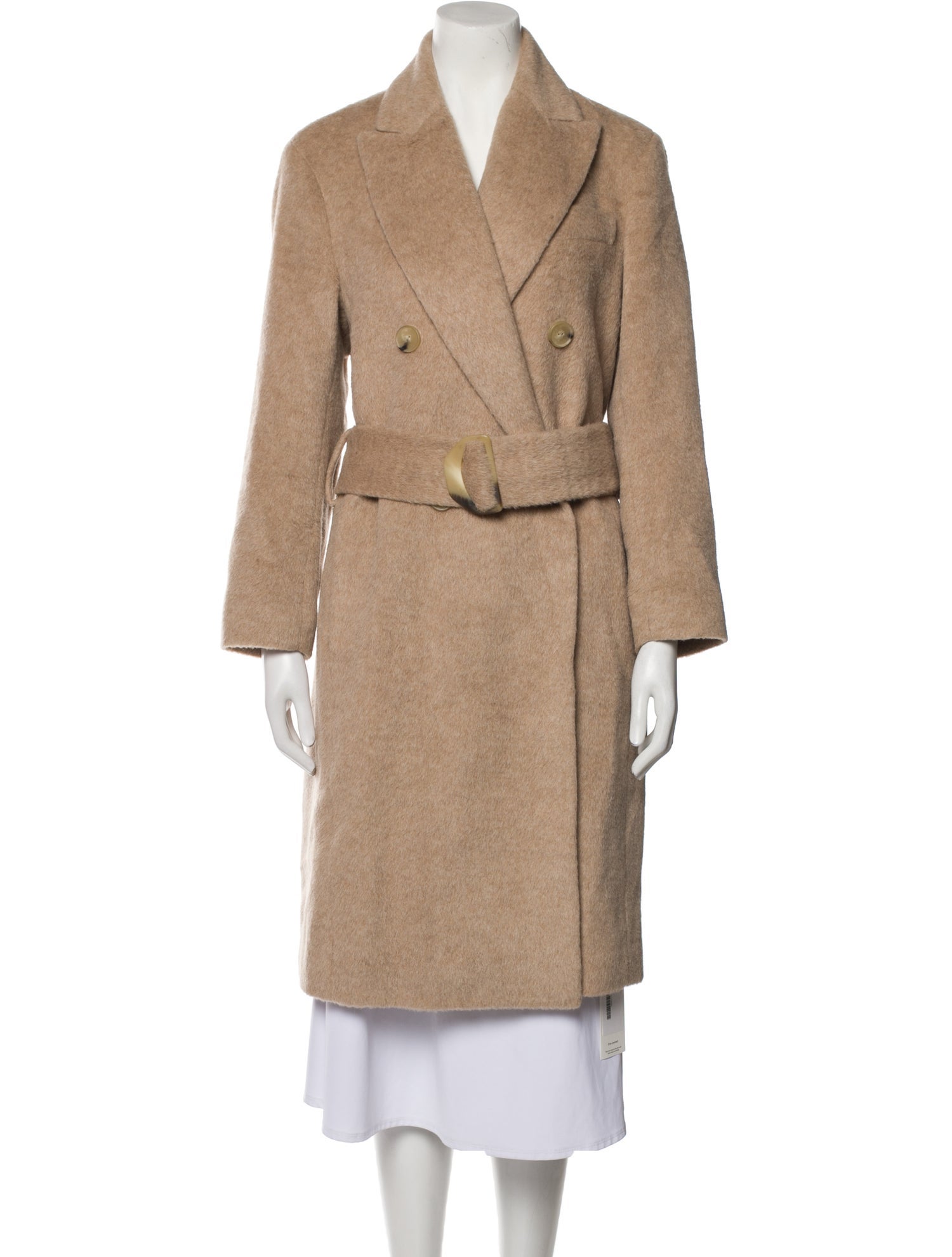 Vince Alpaca Fur Coat