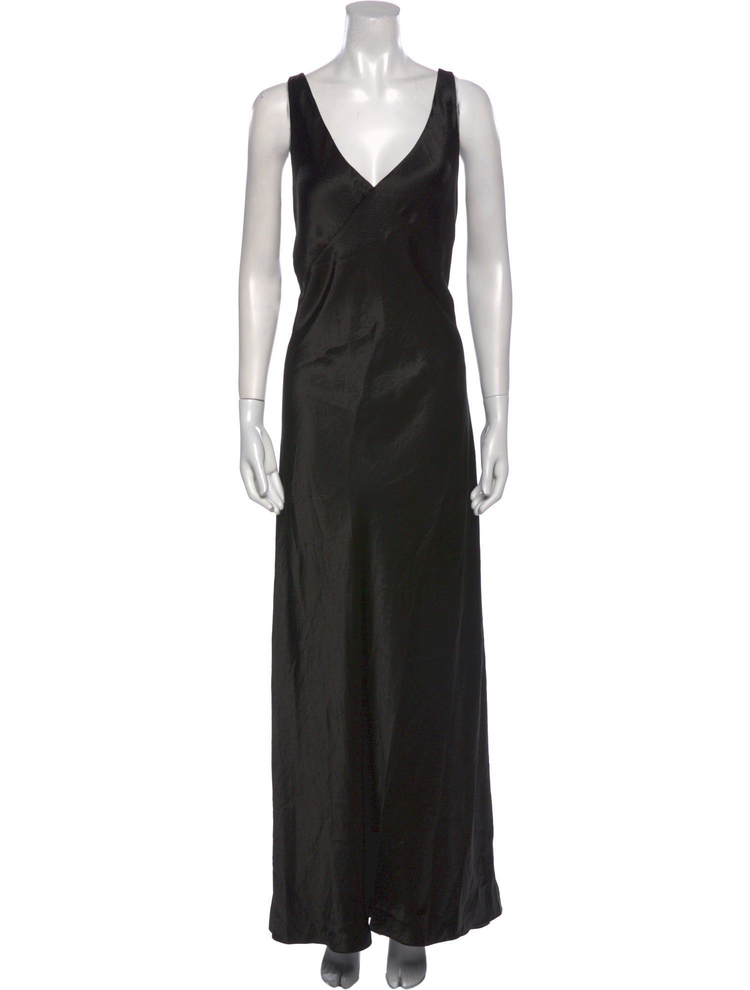 Vince V-Neck Long Dress