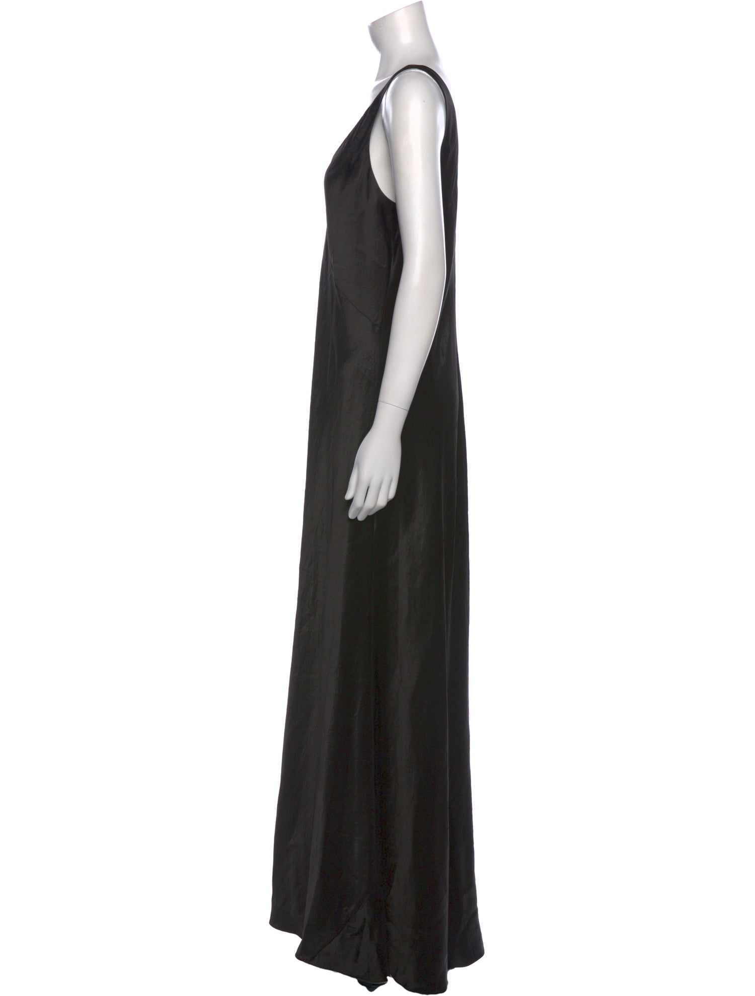 Vince V-Neck Long Dress
