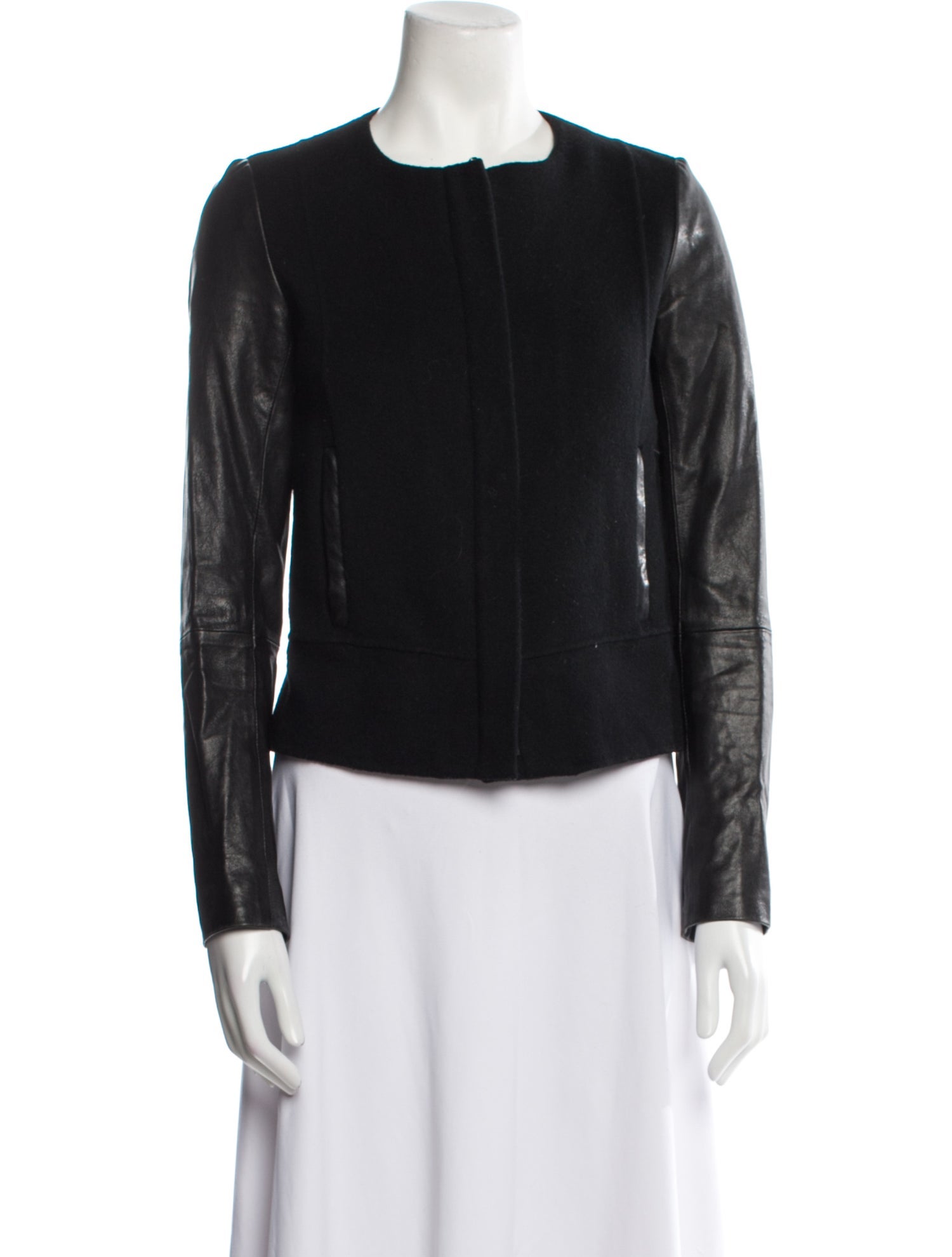 Vince Wool Biker Jacket