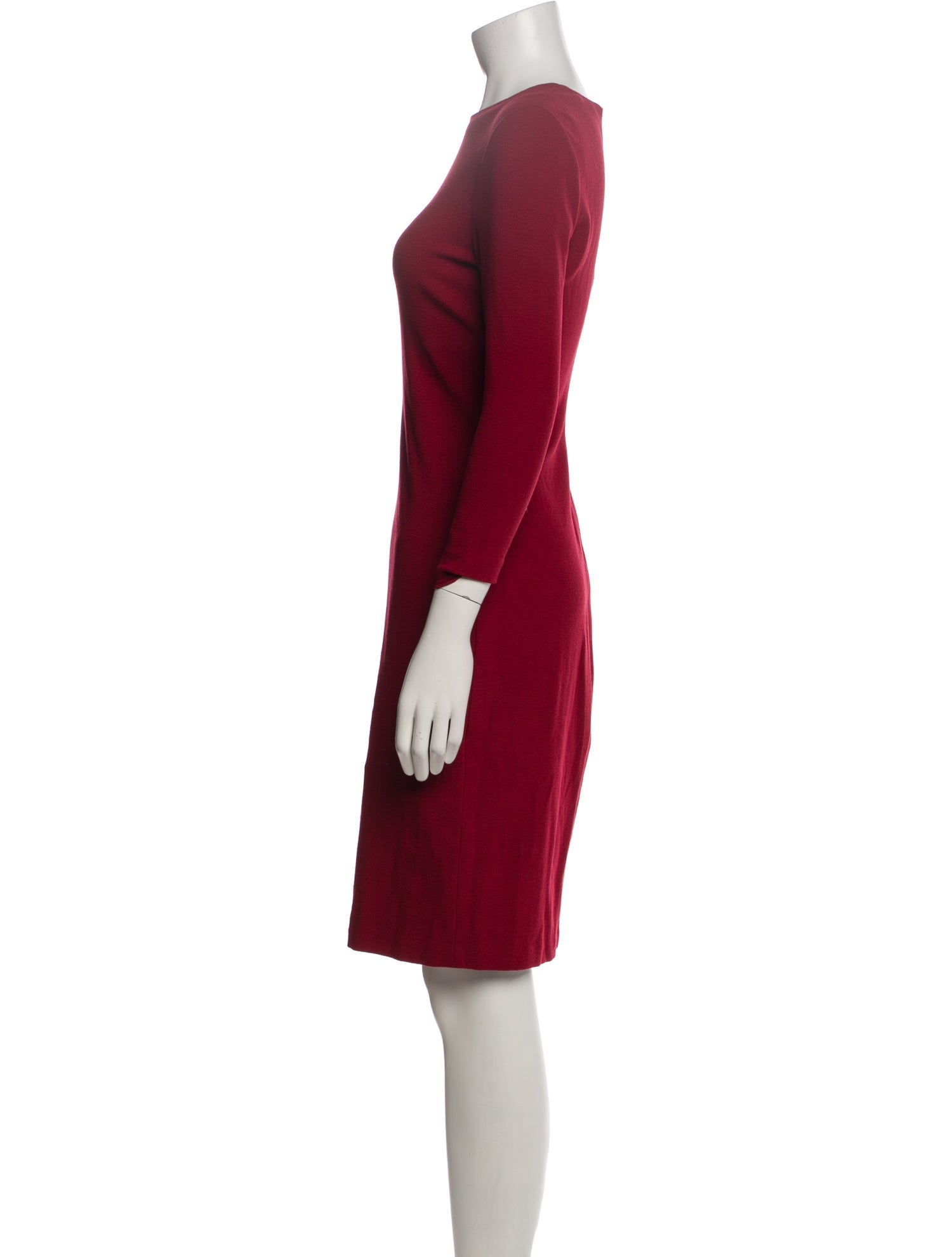 Vince Crew Neck Knee-Length Dress