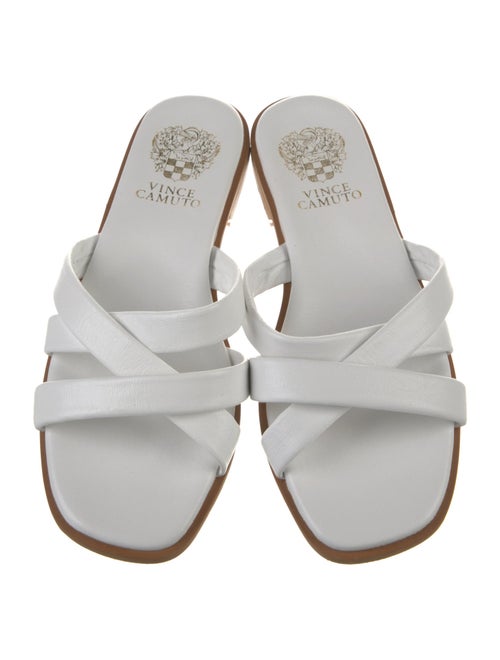 Vince Camuto Leather Slides