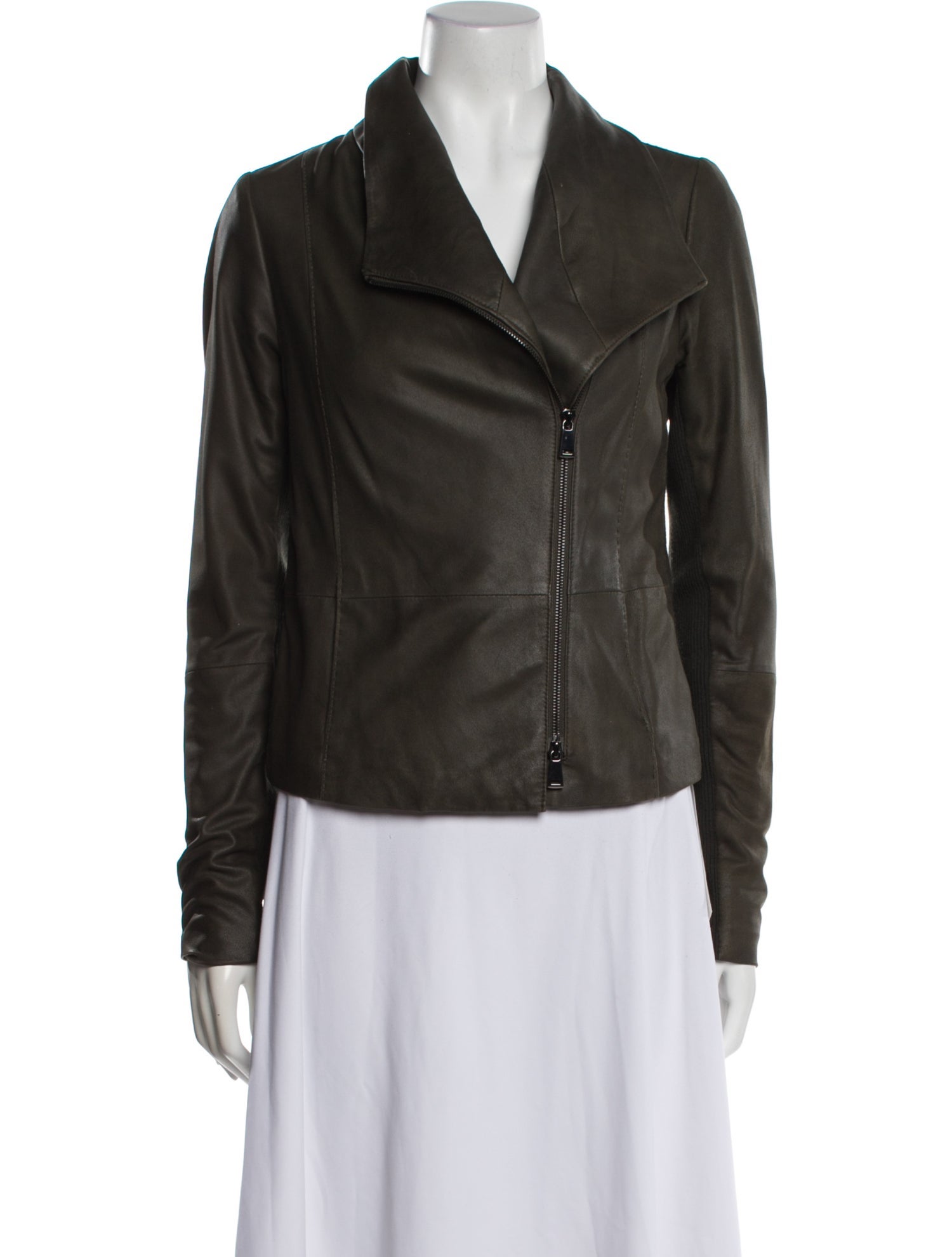 Vince Leather Biker Jacket