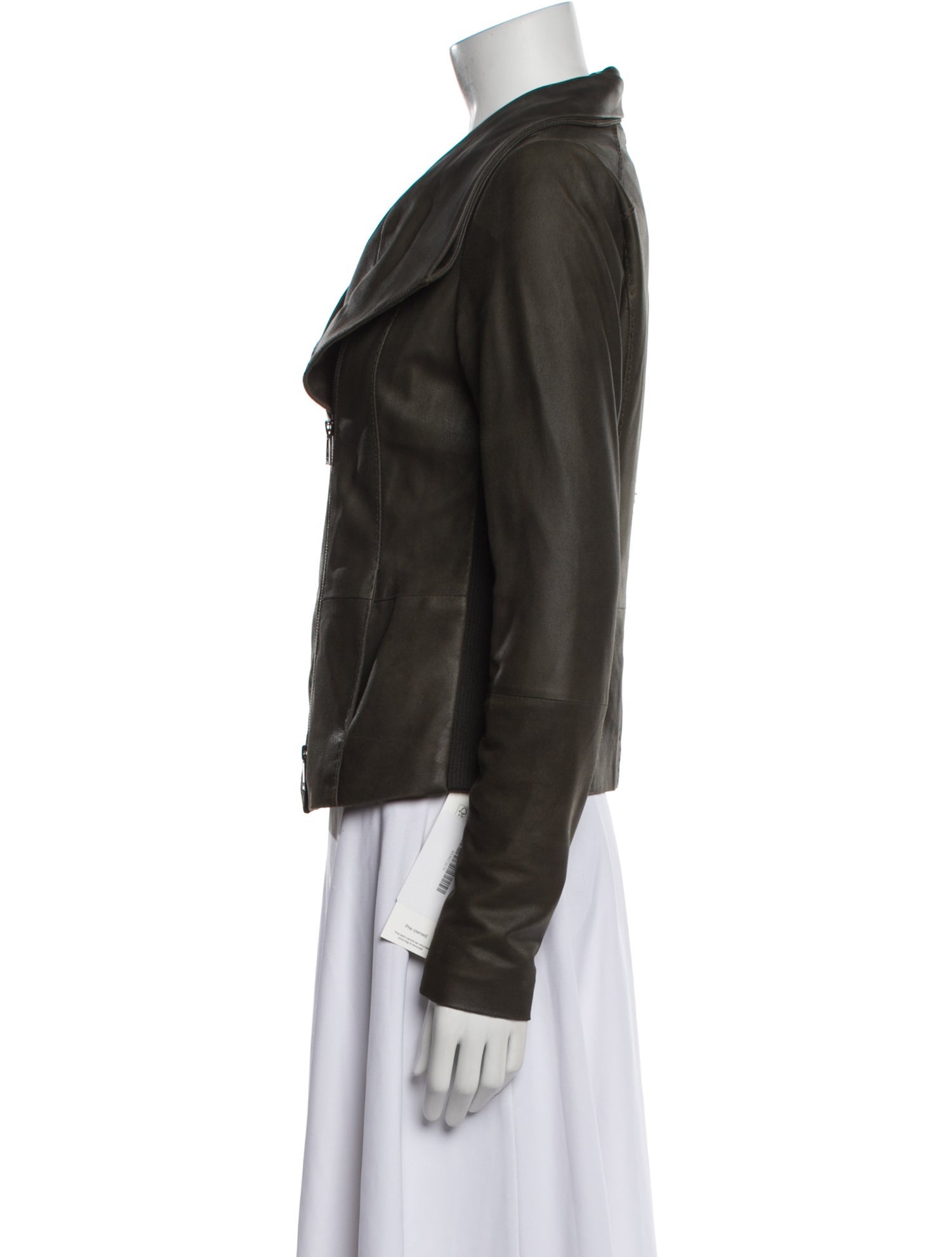 Vince Leather Biker Jacket